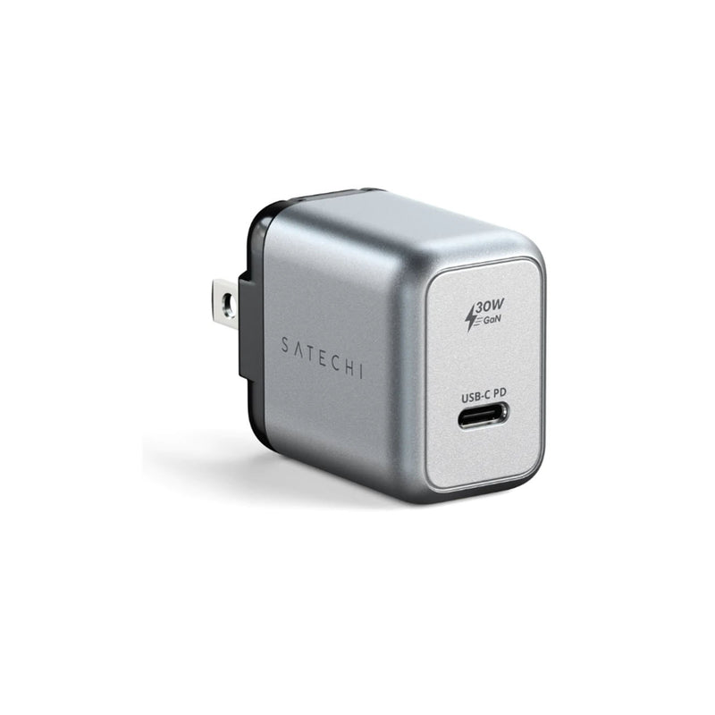 Satechi 30W USB-C PD GaN Wall Charger - Space Grey