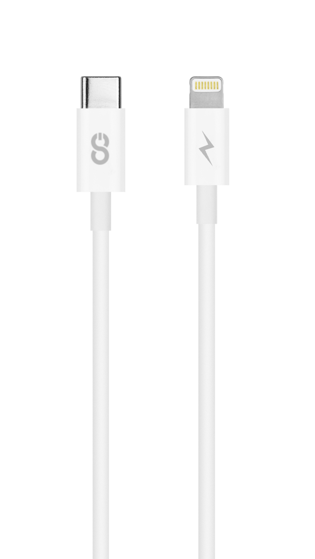 LOGiiX Sync & Charge 1.5M USB-C to Lightning - White