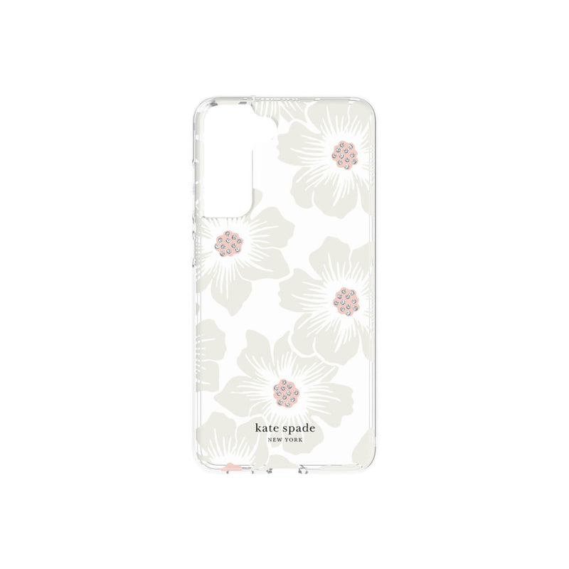 kate spade NY Protective Hardshell Case Samsung Galaxy S21 FE-Hollyhock Floral