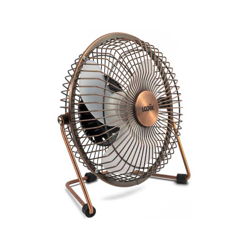 LOGiiX USB Retro Fan 6in blade/8in Fan