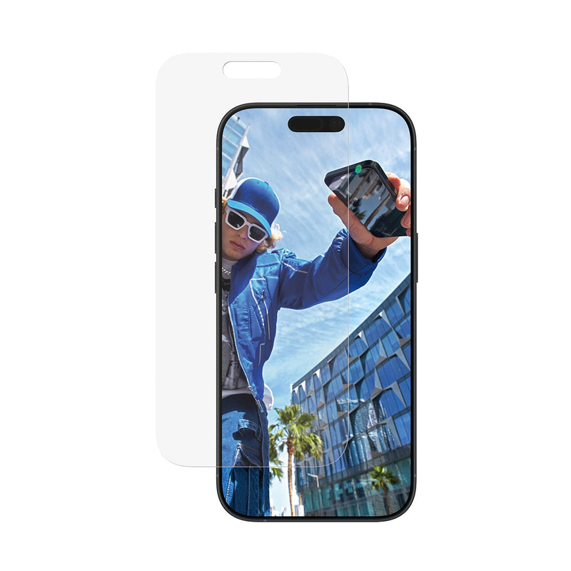 PanzerGlass UWF Screen Protector iPhone Classic Fit w/EasyAligner