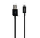 LOGiiX Sync & Charge Shortie 30cm Micro USB-Cable - Black