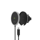 mophie Snap+ Wireless Charging Vent Mount - Black