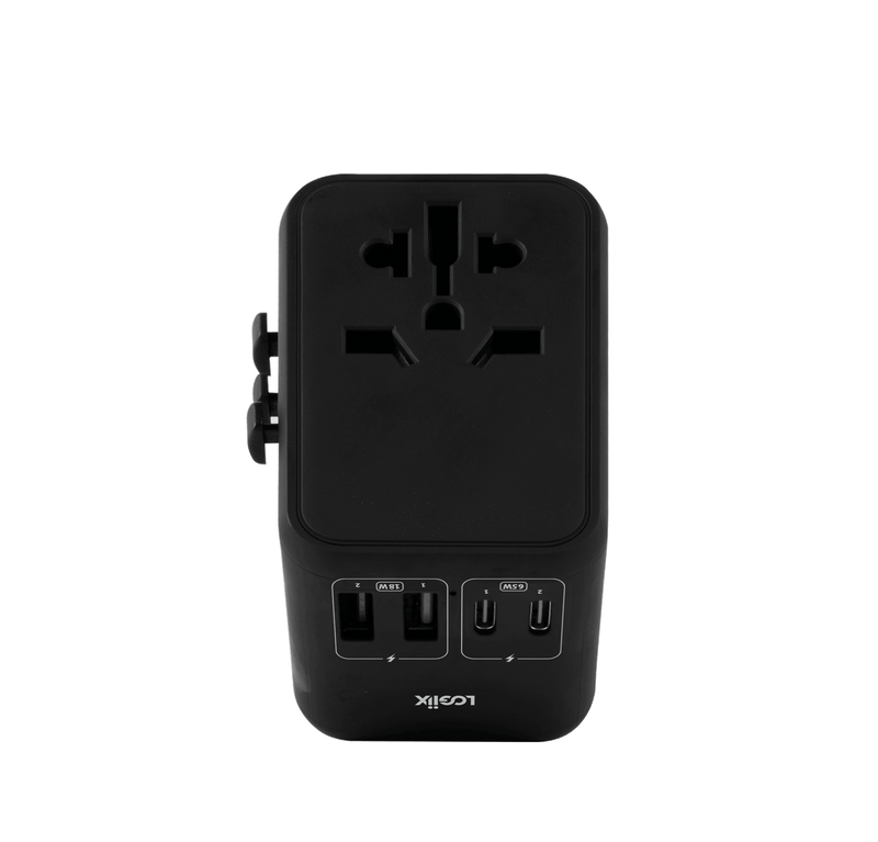 LOGiiX World Traveler XL 65W Travel Adapter