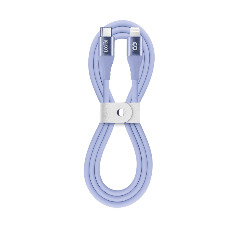 LOGiiX Vibrance Silicone Cable USB-C to Lightning