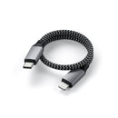 Satechi USB-C to Lightning Short Cable -10in (25cm)