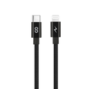 LOGiiX Sync & Charge Braid 1.2M USB-C to Lightning - Black
