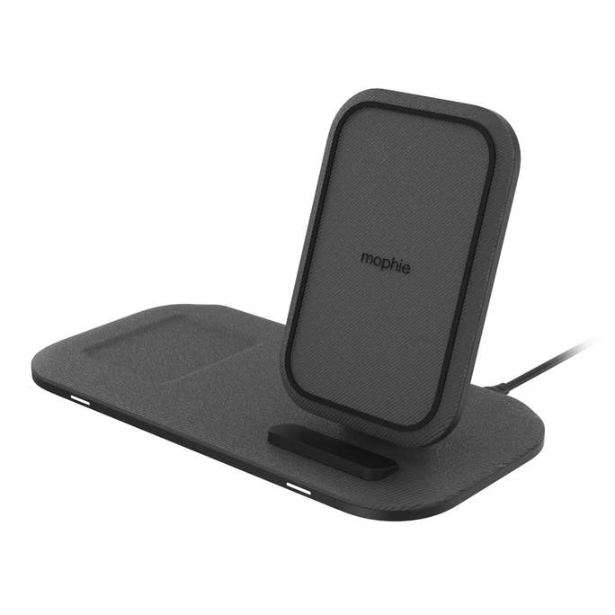 mophie Universal Wireless Charge Pad with Stand-Black