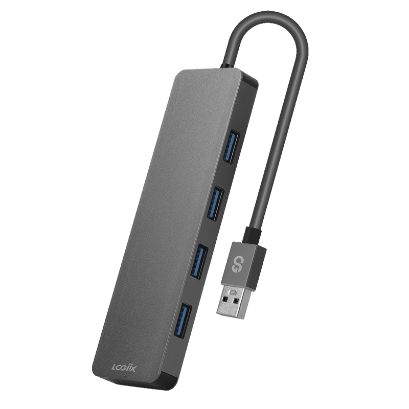 LOGiiX USB Type-A Multiport Hub 4x USB-A (2024)
