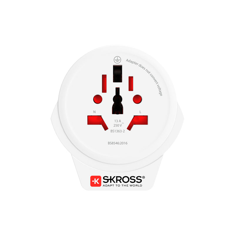 SKROSS World to USA Travel Adapter with USB-A