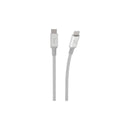 Scosche Braided Dual USB-C Charge and Sync Cable 10ft - Silver