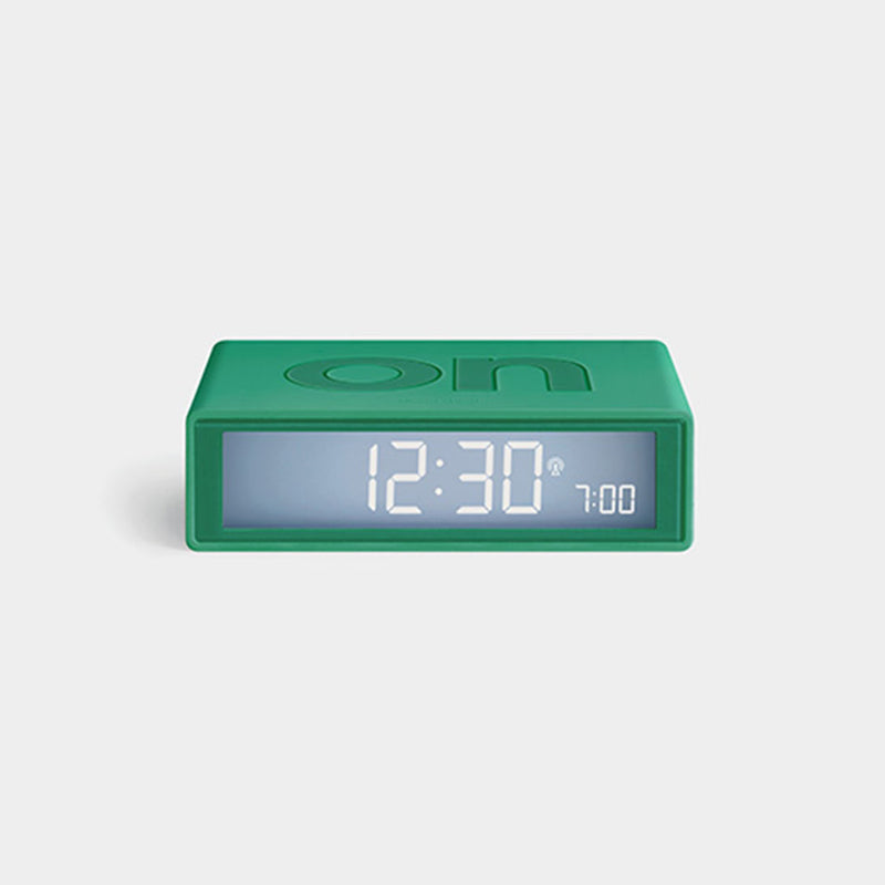 Lexon FLIP+ Radio-controlled reversible LCD Alarm Clock